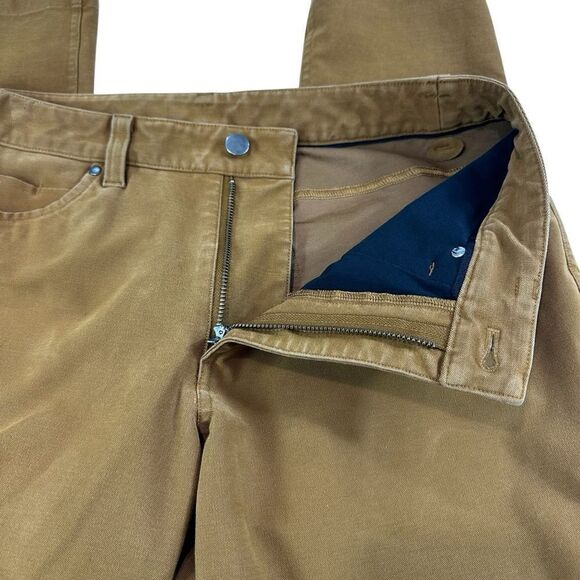 Lululemon Men's ABC Pant Slim Utilitech in Burnt Caramel, 31 - Picture 6 of 12